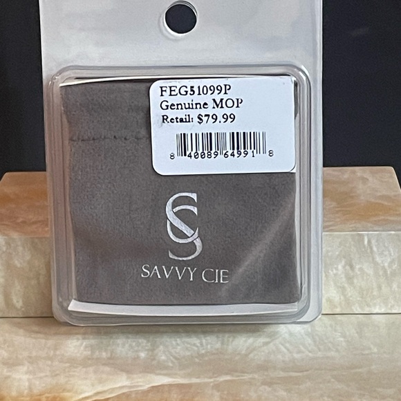 #26 - Brand New 18K Gold Plated Earrings by Savvy CIE from Macy’s - Picture 3 of 4